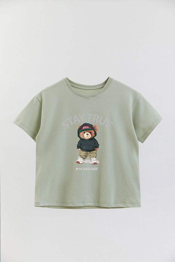 REMERA GB OVERSIZE STAY TRUE