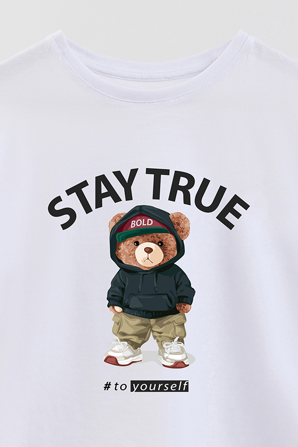 REMERA GB OVERSIZE STAY TRUE
