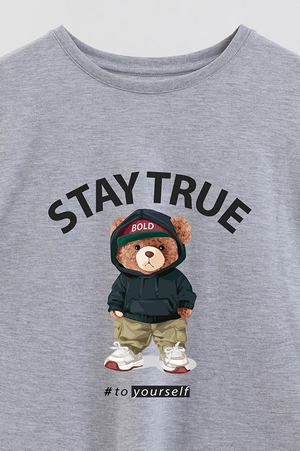 REMERA GB OVERSIZE STAY TRUE