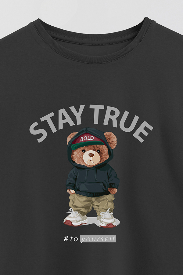 REMERA GB OVERSIZE STAY TRUE