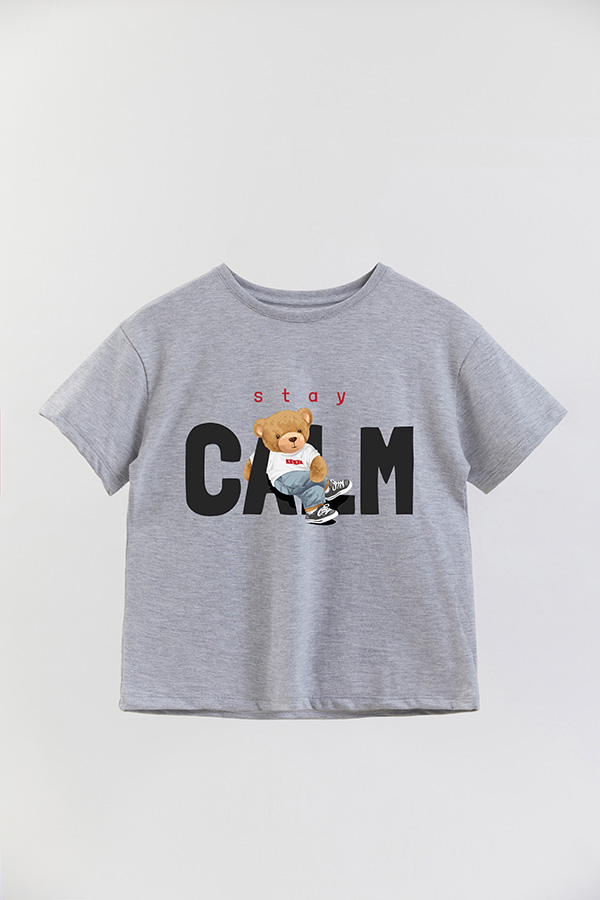 REMERA GB OVERSIZE STAY CALM