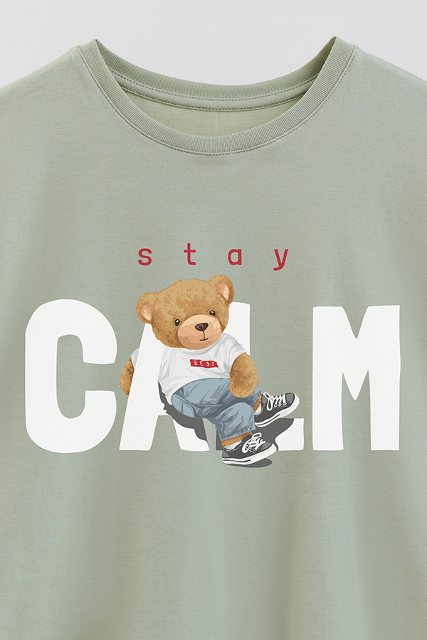 REMERA GB OVERSIZE STAY CALM