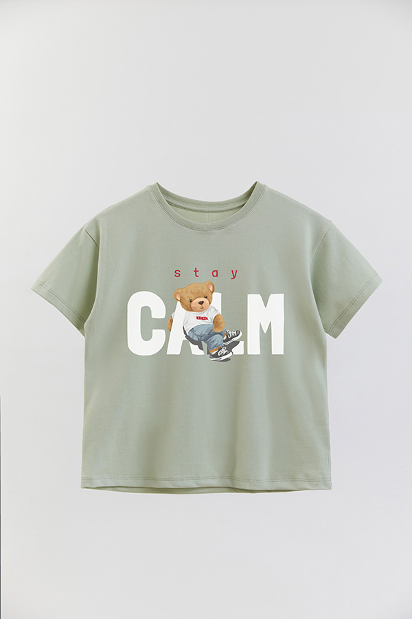 REMERA GB OVERSIZE STAY CALM