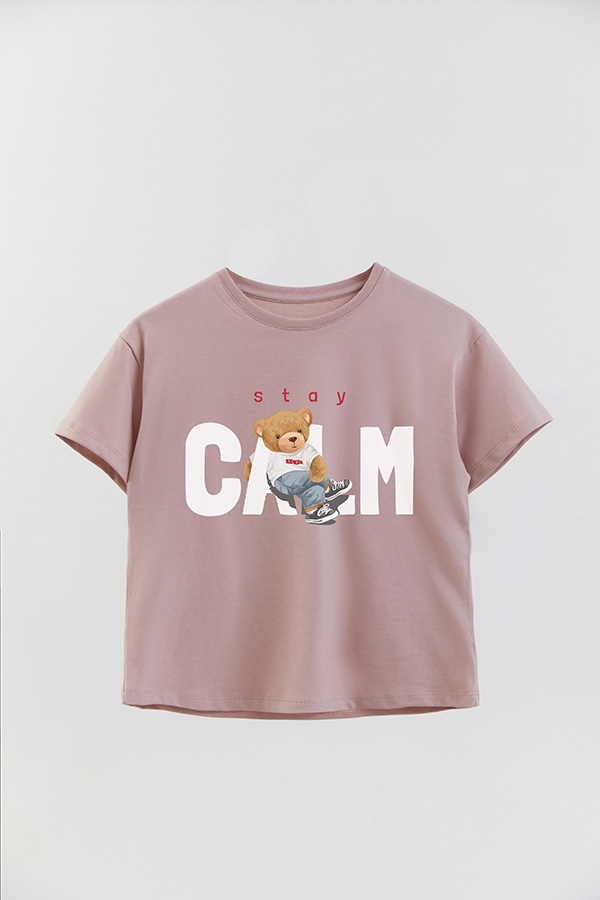 REMERA GB OVERSIZE STAY CALM