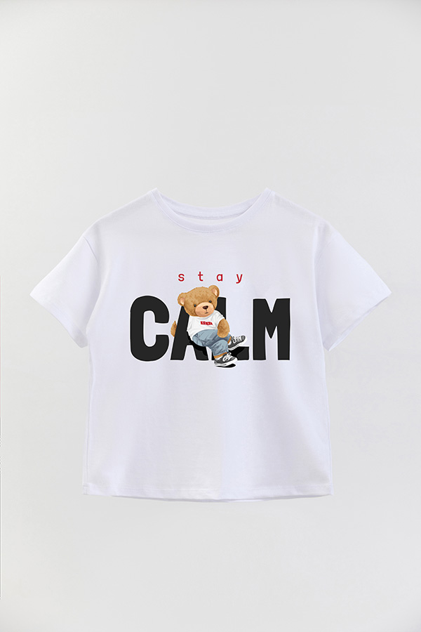 REMERA GB OVERSIZE STAY CALM
