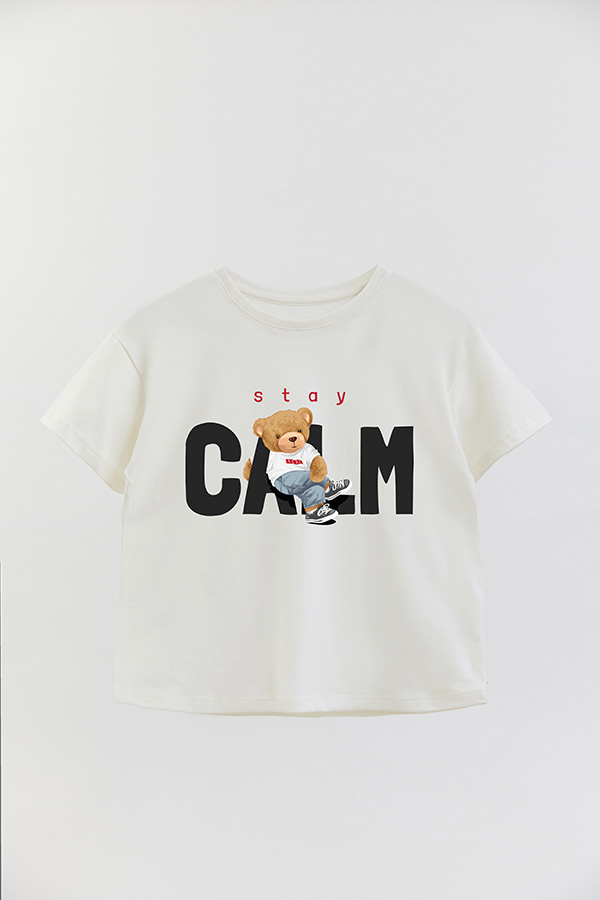 REMERA GB OVERSIZE STAY CALM
