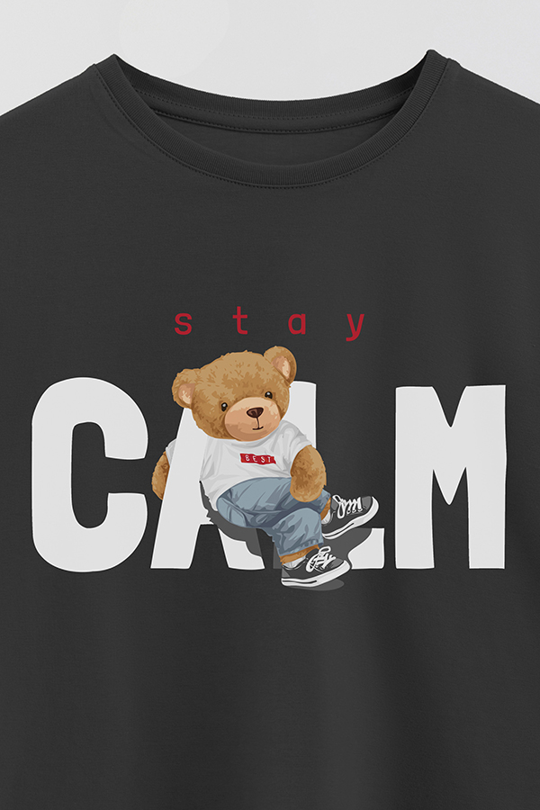 REMERA GB OVERSIZE STAY CALM