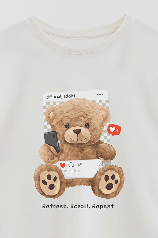 REMERA GB OVERSIZE SOCIAL ADDICT