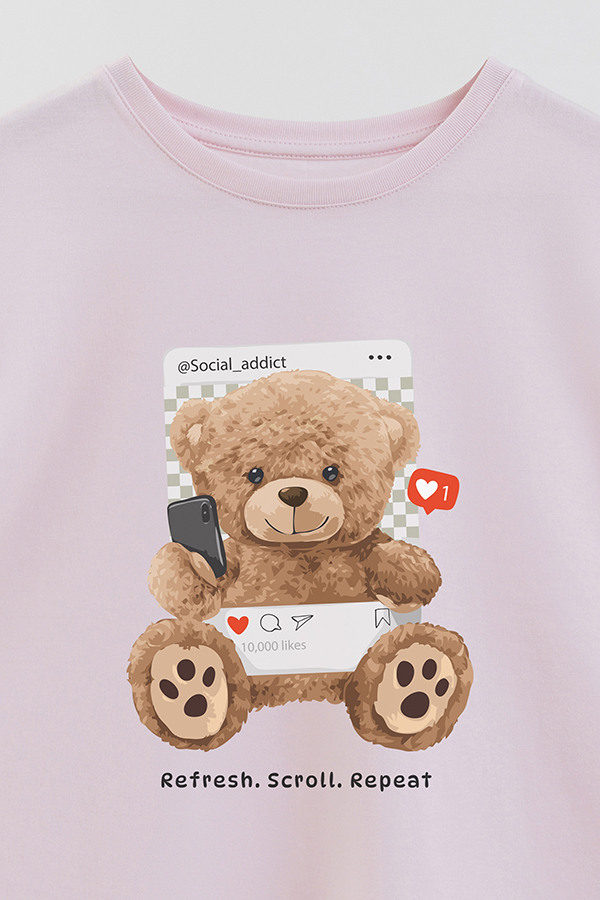 REMERA GB OVERSIZE SOCIAL ADDICT