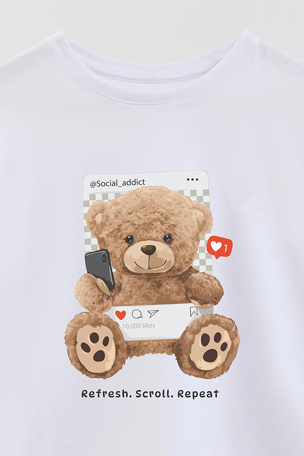 REMERA GB OVERSIZE SOCIAL ADDICT