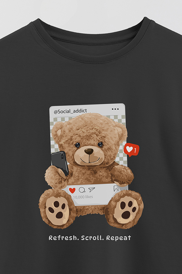 REMERA GB OVERSIZE SOCIAL ADDICT