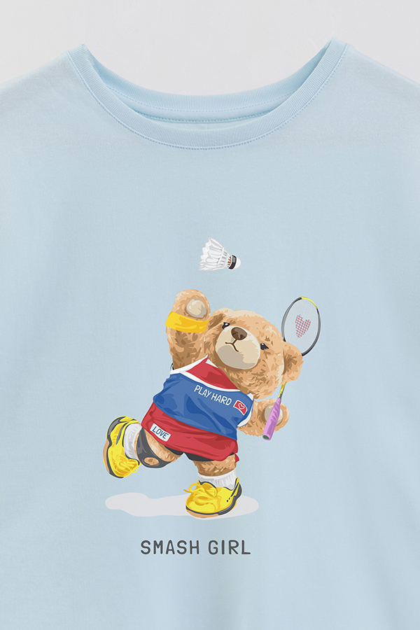REMERA GB OVERSIZE SMASH GIRL