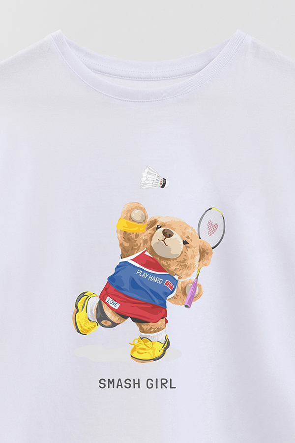 REMERA GB OVERSIZE SMASH GIRL