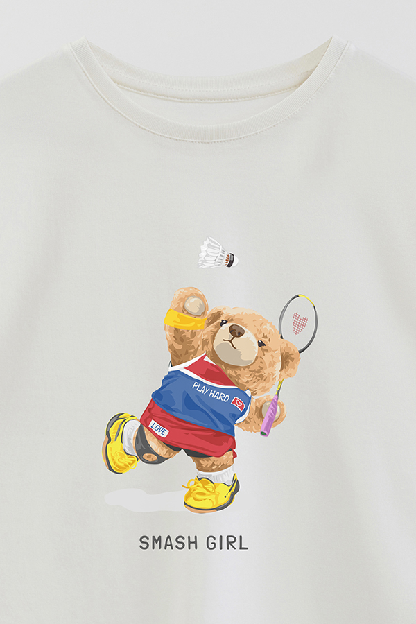 REMERA GB OVERSIZE SMASH GIRL