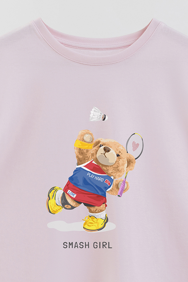 REMERA GB OVERSIZE SMASH GIRL