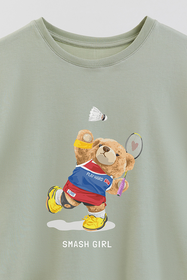 REMERA GB OVERSIZE SMASH GIRL