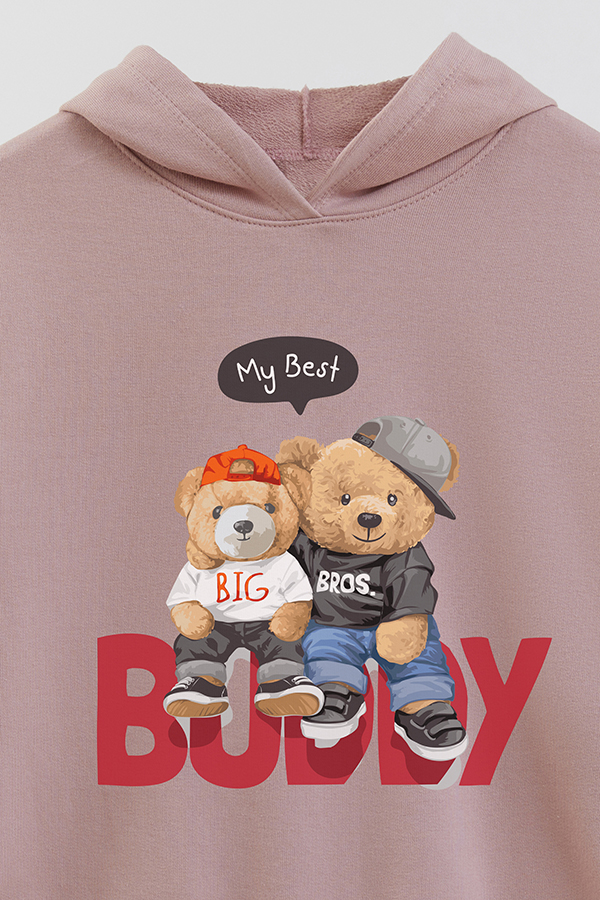 HOODIE RUSTICO KID TEDDY BUDDY