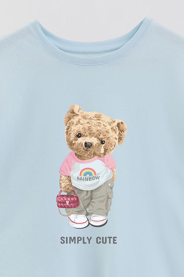REMERA GB OVERSIZE SIMPLY CUTE