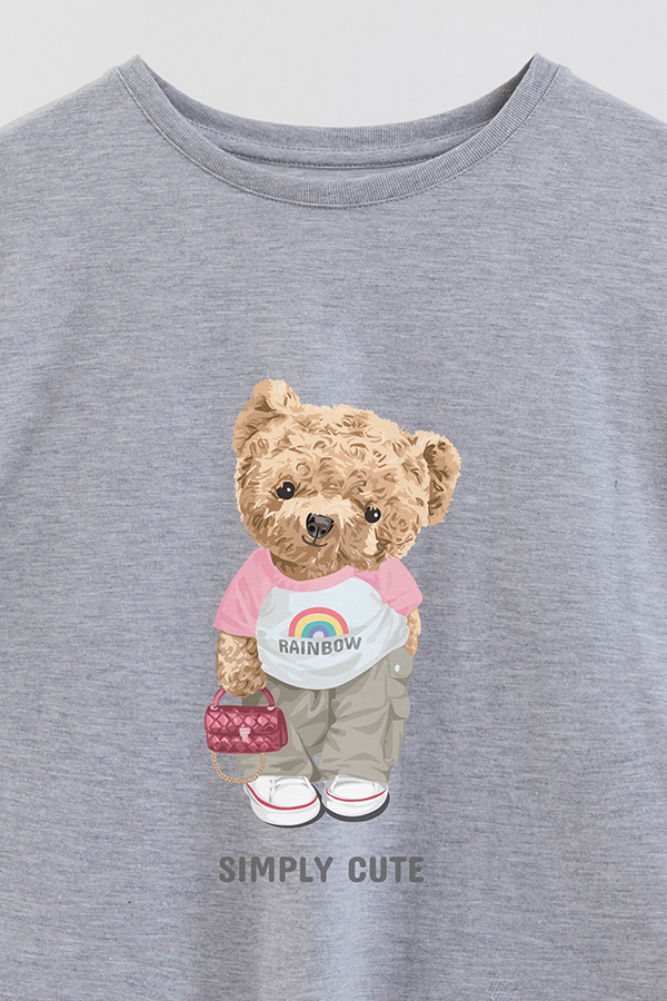 REMERA GB OVERSIZE SIMPLY CUTE