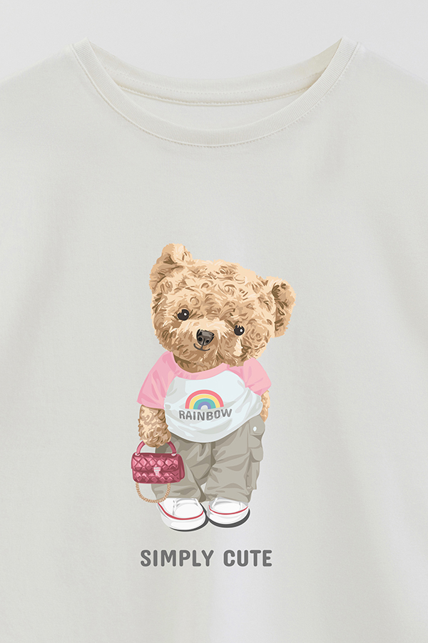 REMERA GB OVERSIZE SIMPLY CUTE
