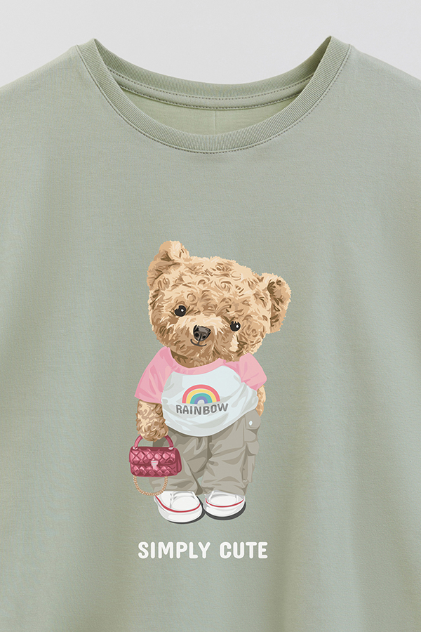 REMERA GB OVERSIZE SIMPLY CUTE