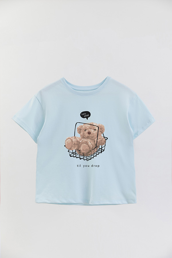 REMERA GB OVERSIZE SHOP TILL YOU DROP