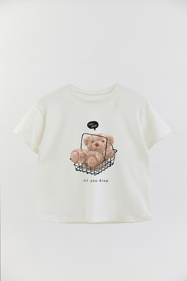 REMERA GB OVERSIZE SHOP TILL YOU DROP