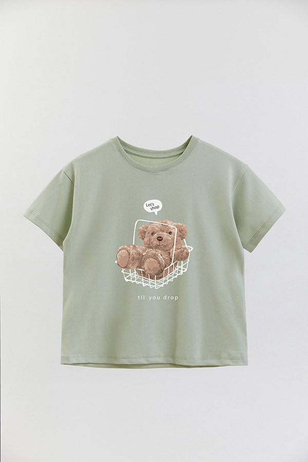REMERA GB OVERSIZE SHOP TILL YOU DROP