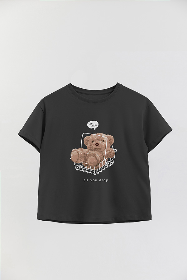 REMERA GB OVERSIZE SHOP TILL YOU DROP