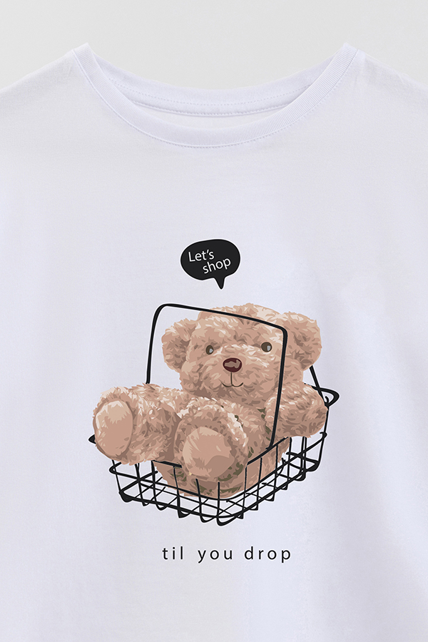 REMERA GB OVERSIZE SHOP TILL YOU DROP