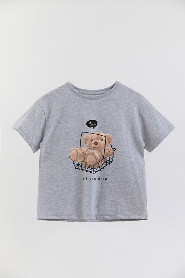 REMERA GB OVERSIZE SHOP TILL YOU DROP