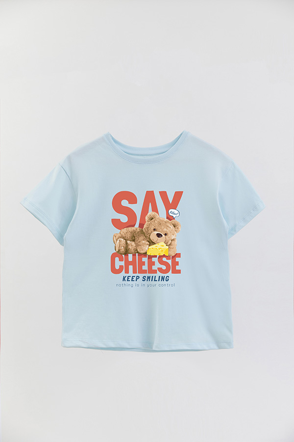 REMERA GB OVERSIZE SAY CHEESE