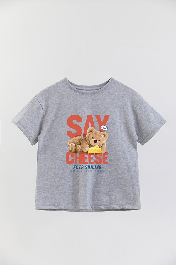 REMERA GB OVERSIZE SAY CHEESE