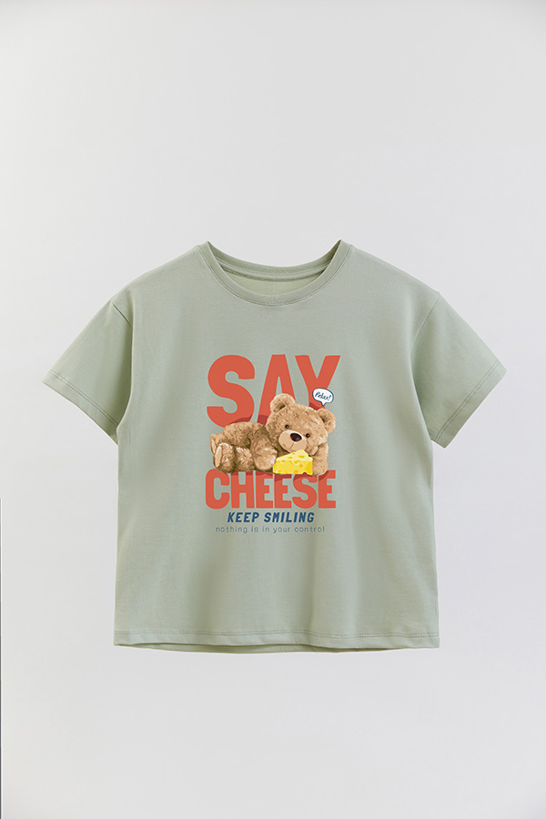 REMERA GB OVERSIZE SAY CHEESE