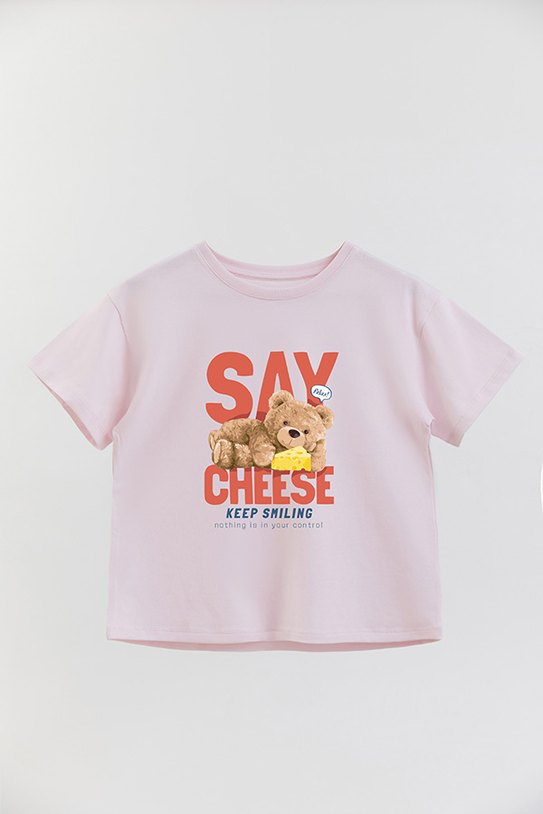 REMERA GB OVERSIZE SAY CHEESE