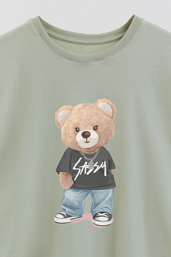 REMERA GB OVERSIZE SASSY KIDS