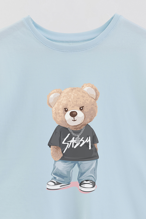 REMERA GB OVERSIZE SASSY KIDS