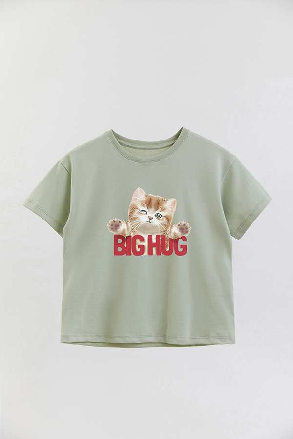REMERA GIRL OVER KITTY DREAMS BIG HUG