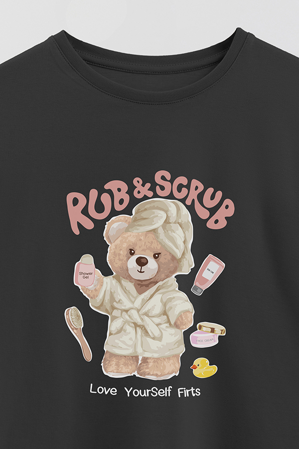 REMERA GB OVERSIZE RUB AND SCRUB