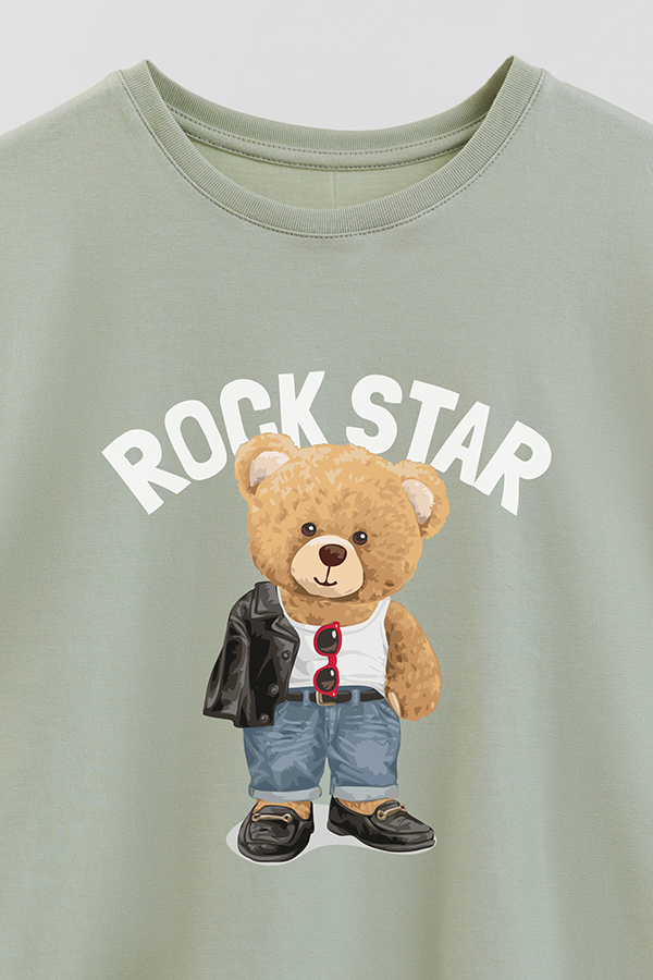 REMERA GB OVERSIZE ROCKSTAR