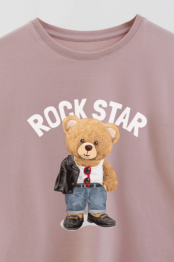 REMERA GB OVERSIZE ROCKSTAR