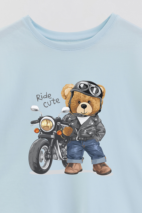 REMERA GB OVERSIZE RIDE CUTE
