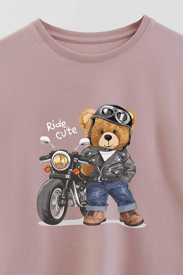 REMERA GB OVERSIZE RIDE CUTE