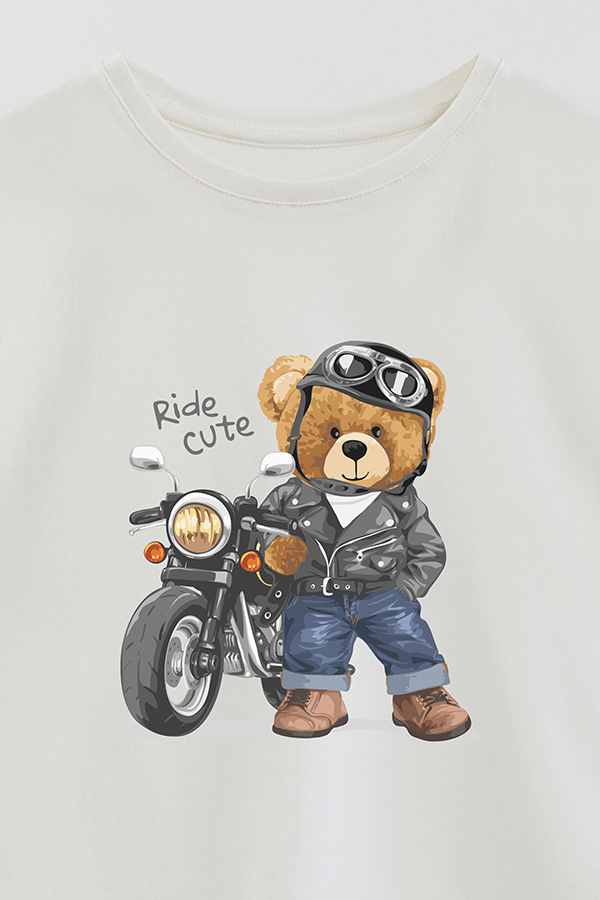 REMERA GB OVERSIZE RIDE CUTE