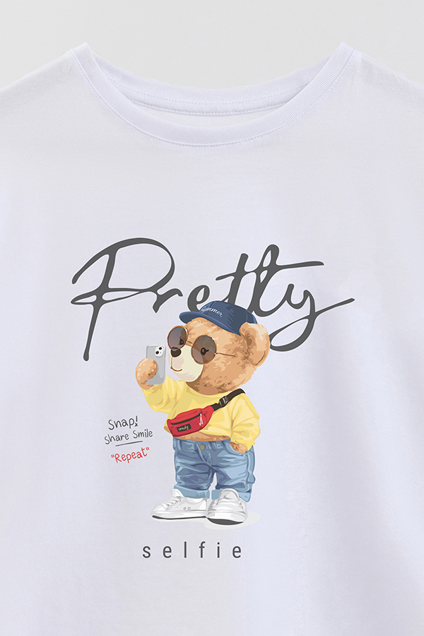 REMERA GB OVERSIZE PRETTY SELFIE