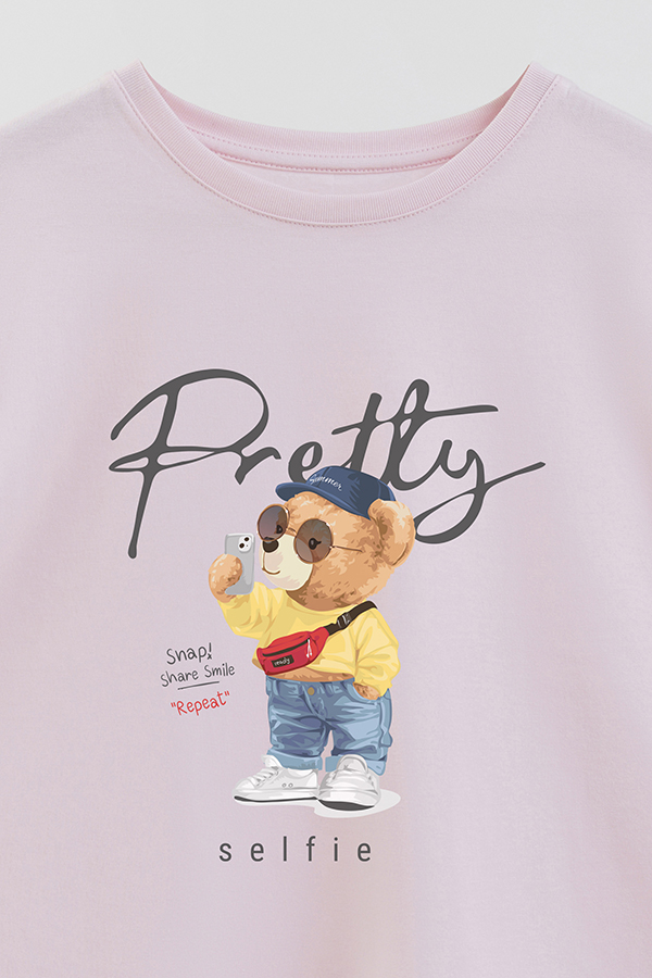 REMERA GB OVERSIZE PRETTY SELFIE