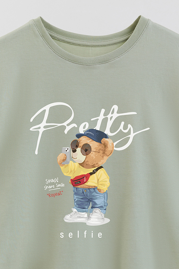 REMERA GB OVERSIZE PRETTY SELFIE