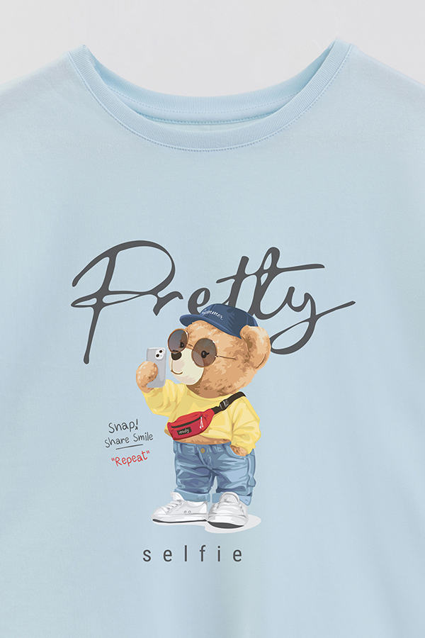 REMERA GB OVERSIZE PRETTY SELFIE