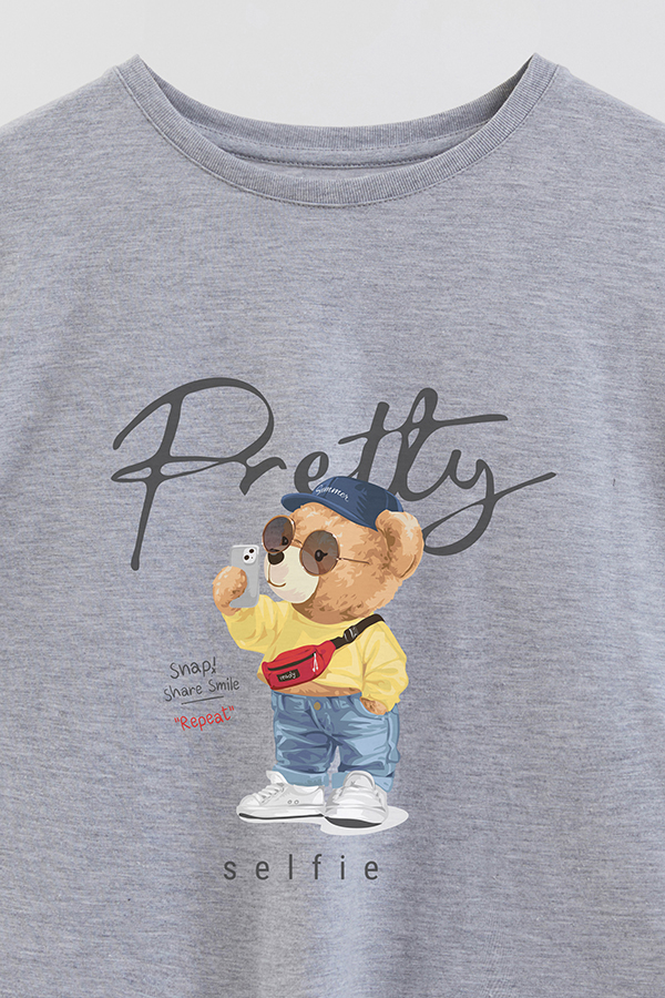 REMERA GB OVERSIZE PRETTY SELFIE