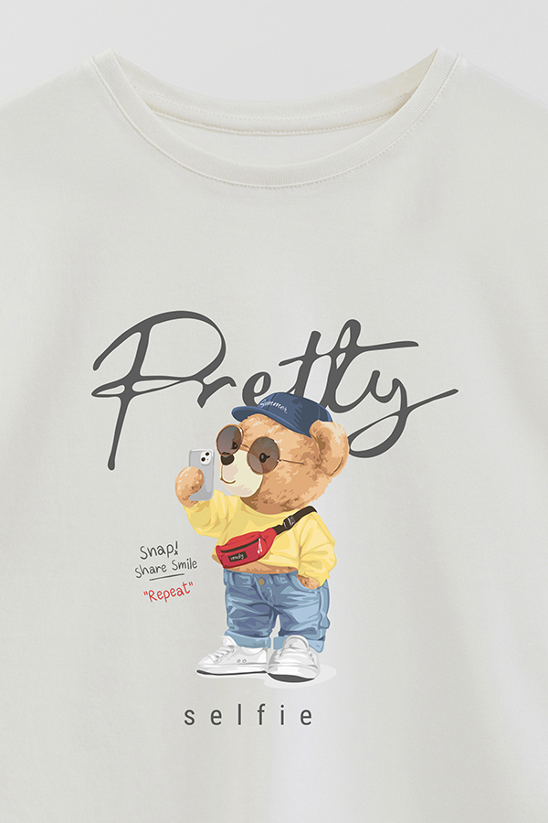 REMERA GB OVERSIZE PRETTY SELFIE